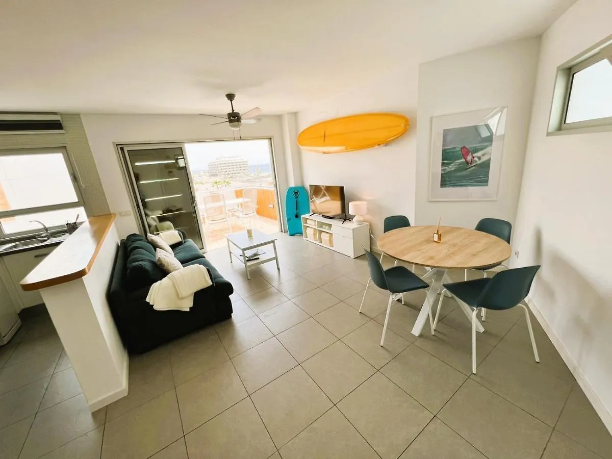 On The Spot With Amazing View In El Medano Apartment